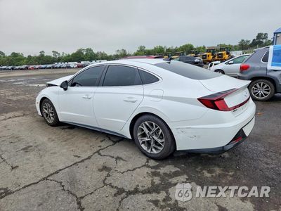 Drugie zdjęcie samochodu z przodu: 2021 HYUNDAI SONATA SEL VIN:KMHL64JA2MA166087 - miniatura