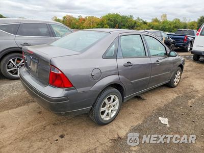 Trzecie zdjęcie samochodu z tyłu: 2007 FORD FOCUS ZX4 VIN:1FAHP34N77W186901 - miniatura