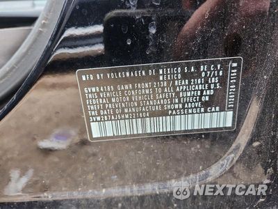 Zdjęcie 13 z 13 samochodu: 2017 VOLKSWAGEN JETTA S VIN:3VW2B7AJ5HM221604 - miniatura