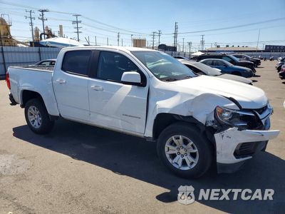 Czwarte zdjęcie samochodu z boku: 2021 CHEVROLET COLORADO LT VIN:1GCGSCEA7M1109597 - miniatura