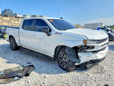 Czwarte zdjęcie samochodu z boku: 2021 CHEVROLET SILVERADO K1500 RST VIN:3GCUYEED0MG476110 - miniatura
