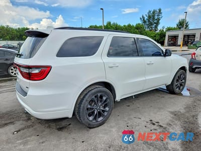 Trzecie zdjęcie samochodu z tyłu: 2022 DODGE DURANGO GT VIN:1C4RDJDG0NC188257 - miniatura