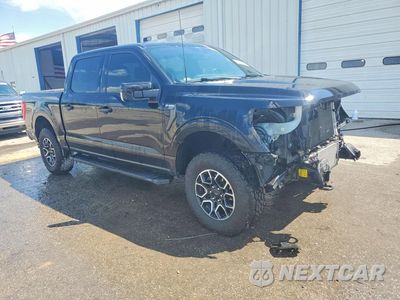 Czwarte zdjęcie samochodu z boku: 2022 FORD F150 SUPERCREW VIN:1FTFW1E87NKE96486 - miniatura