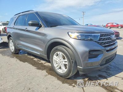 Czwarte zdjęcie samochodu z boku: 2024 FORD EXPLORER XLT VIN:1FMSK7DH0RGA38064 - miniatura