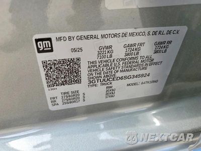 Zdjęcie 13 z 13 samochodu: 2025 GMC SIERRA K1500 ELEVATION VIN:3GTUUCED6SG345924 - miniatura