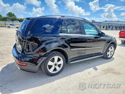 Trzecie zdjęcie samochodu z tyłu: 2010 MERCEDES-BENZ ML 350 4MATIC VIN:4JGBB8GB0AA603983 - miniatura
