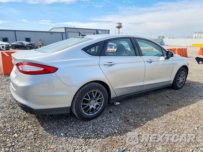 Trzecie zdjęcie samochodu z tyłu: 2016 FORD FUSION S VIN:3FA6P0G76GR205783 - miniatura