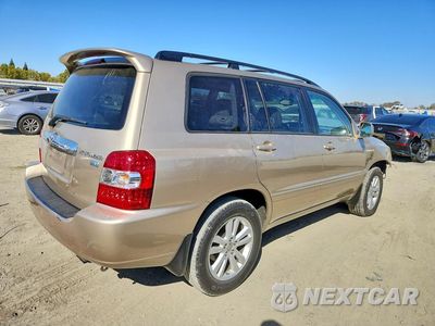 Trzecie zdjęcie samochodu z tyłu: 2006 TOYOTA HIGHLANDER HYBRID VIN:JTEDW21A460005600 - miniatura