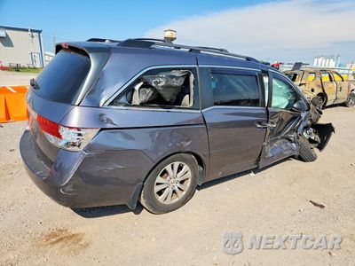 Trzecie zdjęcie samochodu z tyłu: 2015 HONDA ODYSSEY EXL VIN:5FNRL5H68FB013092 - miniatura