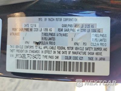 Zdjęcie 13 z 13 samochodu: 2015 MAZDA 5 SPORT VIN:JM1CW2BL7F0184070 - miniatura