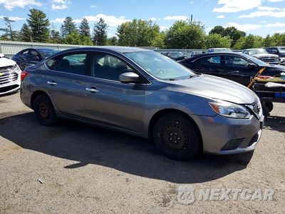 Czwarte zdjęcie samochodu z boku: 2016 NISSAN SENTRA S VIN:3N1AB7AP6GY237386 - miniatura