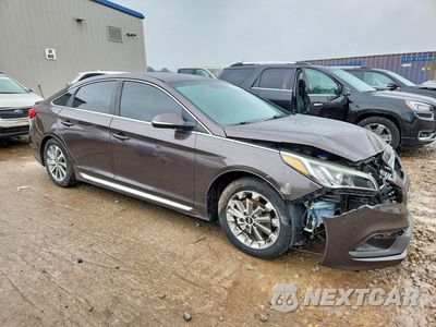 Czwarte zdjęcie samochodu z boku: 2015 HYUNDAI SONATA SPORT VIN:5NPE34AF8FH083101 - miniatura