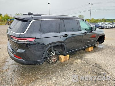 Trzecie zdjęcie samochodu z tyłu: 2022 JEEP GRAND CHEROKEE L LIMITED VIN:1C4RJKBG9N8536397 - miniatura