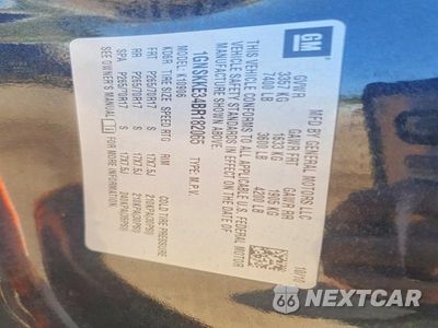 Zdjęcie 13 z 13 samochodu: 2011 CHEVROLET SUBURBAN K1500 LTZ VIN:1GNSKKE34BR182065 - miniatura