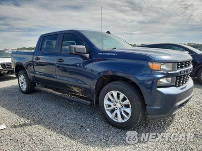 Czwarte zdjęcie samochodu z boku: 2020 CHEVROLET SILVERADO C1500 CUSTOM VIN:3GCPWBEF0LG354333 - miniatura