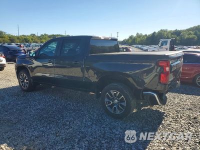 Drugie zdjęcie samochodu z przodu: 2022 CHEVROLET SILVERADO K1500 LT VIN:3GCUDDED7NG621022 - miniatura