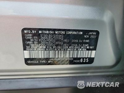 Zdjęcie 13 z 13 samochodu: 2023 MITSUBISHI OUTLANDER SEL VIN:JA4J3VA87PZ023580 - miniatura