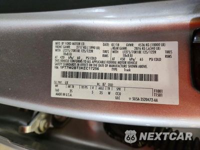 Zdjęcie 12 z 12 samochodu: 2019 FORD F250 SUPER DUTY VIN:1FT7W2BT3KEC17256 - miniatura