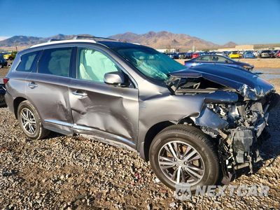 Czwarte zdjęcie samochodu z boku: 2017 INFINITI QX60 BASE VIN:5N1DL0MM6HC551397 - miniatura