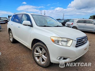 Czwarte zdjęcie samochodu z boku: 2008 TOYOTA HIGHLANDER LIMITED VIN:JTEDS42A682053726 - miniatura
