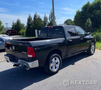 Trzecie zdjęcie samochodu z tyłu: 2018 RAM 1500 SLT VIN:1C6RR7LT7JS268195 - miniatura
