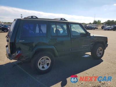 Trzecie zdjęcie samochodu z tyłu: 2000 JEEP CHEROKEE SPORT VIN:1J4FF48SXYL194420 - miniatura