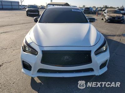 Piąte zdjęcie samochodu w środku: 2015 INFINITI Q50 SPORT VIN:JN1BV7AP4FM353201 - miniatura