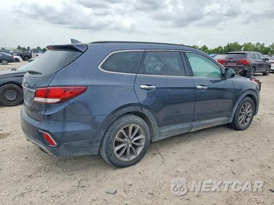 Trzecie zdjęcie samochodu z tyłu: 2017 HYUNDAI SANTA FE SE VIN:KM8SM4HF0HU167018 - miniatura