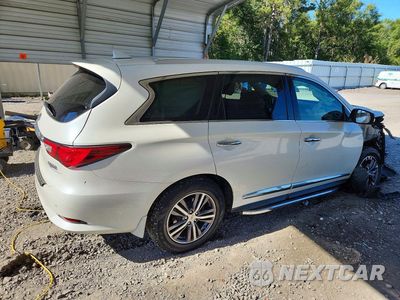 Trzecie zdjęcie samochodu z tyłu: 2017 INFINITI QX60 BASE VIN:5N1DL0MN5HC561007 - miniatura