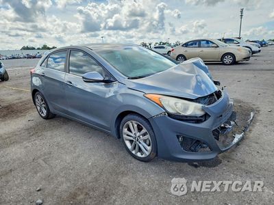 Czwarte zdjęcie samochodu z boku: 2016 HYUNDAI ELANTRA GT BASE VIN:KMHD35LH1GU307540 - miniatura