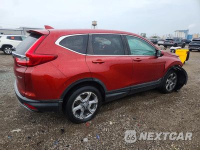 Trzecie zdjęcie samochodu z tyłu: 2018 HONDA CR-V EX VIN:5J6RW2H50JL028795 - miniatura