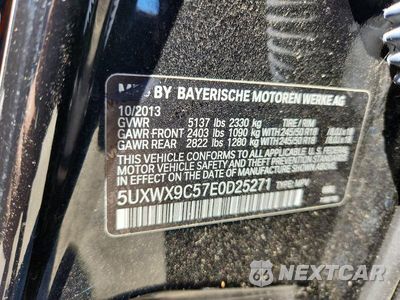 Zdjęcie 12 z 12 samochodu: 2014 BMW X3 XDRIVE28I VIN:5UXWX9C57E0D25271 - miniatura