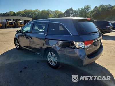 Drugie zdjęcie samochodu z przodu: 2016 HONDA ODYSSEY EXL VIN:5FNRL5H66GB018714 - miniatura