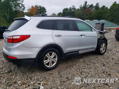 Trzecie zdjęcie samochodu z tyłu: 2014 HYUNDAI SANTA FE GLS VIN:KM8SN4HF4EU080019 - miniatura