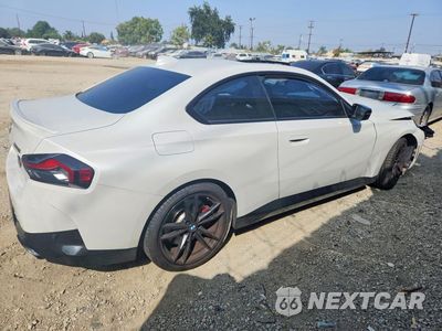 Trzecie zdjęcie samochodu z tyłu: 2022 BMW M240XI VIN:3MW53CM09N8C61064 - miniatura