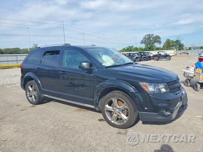 Czwarte zdjęcie samochodu z boku: 2017 DODGE JOURNEY CROSSROAD VIN:3C4PDCGG6HT563334 - miniatura