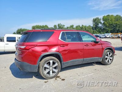 Trzecie zdjęcie samochodu z tyłu: 2019 CHEVROLET TRAVERSE LT VIN:1GNEVHKW8KJ211703 - miniatura