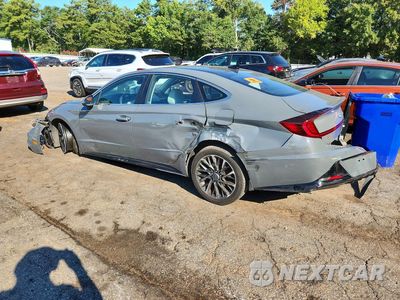Drugie zdjęcie samochodu z przodu: 2021 HYUNDAI SONATA LIMITED VIN:5NPEH4J28MH099066 - miniatura