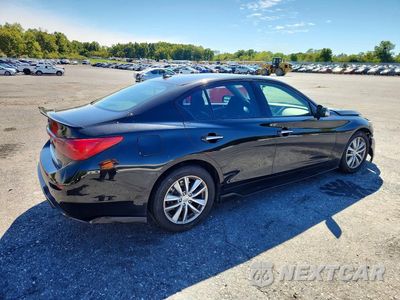 Trzecie zdjęcie samochodu z tyłu: 2015 INFINITI Q50 BASE VIN:JN1BV7ARXFM413371 - miniatura