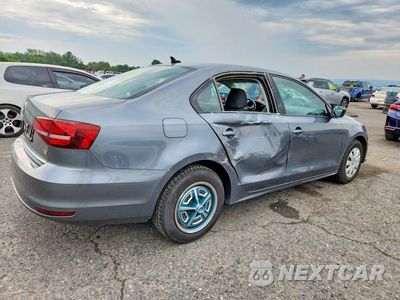 Trzecie zdjęcie samochodu z tyłu: 2016 VOLKSWAGEN JETTA S VIN:3VW267AJ6GM227625 - miniatura