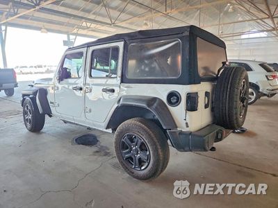 Drugie zdjęcie samochodu z przodu: 2021 JEEP WRANGLER UNLIMITED SPORT VIN:1C4HJXDN6MW845291 - miniatura