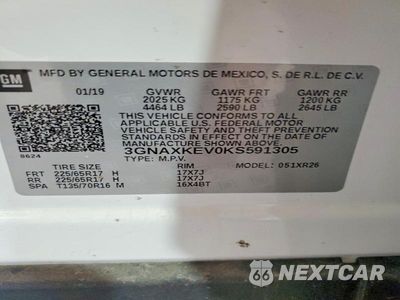 Zdjęcie 14 z 14 samochodu: 2019 CHEVROLET EQUINOX LT VIN:3GNAXKEV0KS591305 - miniatura