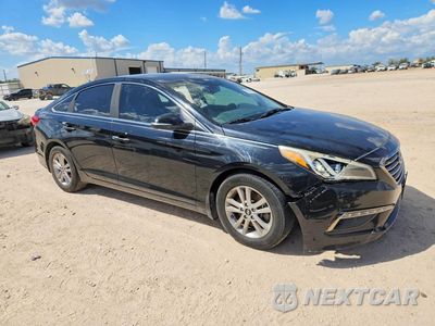 Czwarte zdjęcie samochodu z boku: 2016 HYUNDAI SONATA ECO VIN:5NPE24AA8GH413425 - miniatura