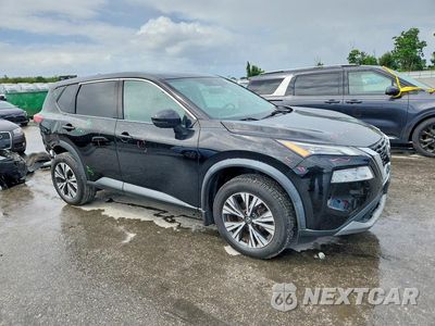 Czwarte zdjęcie samochodu z boku: 2021 NISSAN ROGUE SV VIN:5N1AT3BB4MC747337 - miniatura