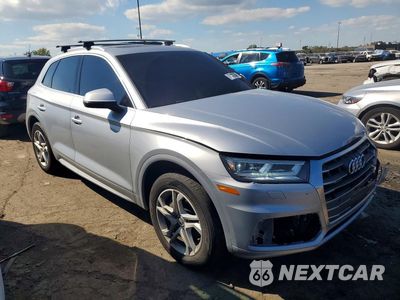 Czwarte zdjęcie samochodu z boku: 2018 AUDI Q5 PREMIUM PLUS VIN:WA1BNAFY5J2231408 - miniatura