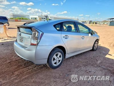 Trzecie zdjęcie samochodu z tyłu: 2011 TOYOTA PRIUS THREE VIN:JTDKN3DU4B5300770 - miniatura