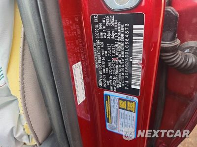 Zdjęcie 12 z 12 samochodu: 2020 KIA SORENTO LX VIN:5XYPGDA30LG664873 - miniatura