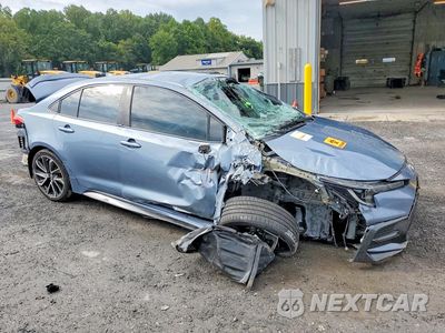 Czwarte zdjęcie samochodu z boku: 2020 TOYOTA COROLLA SE VIN:5YFS4RCEXLP032179 - miniatura