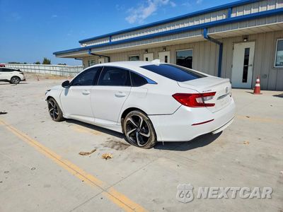 Drugie zdjęcie samochodu z przodu: 2018 HONDA ACCORD SPORT VIN:1HGCV1F32JA207900 - miniatura