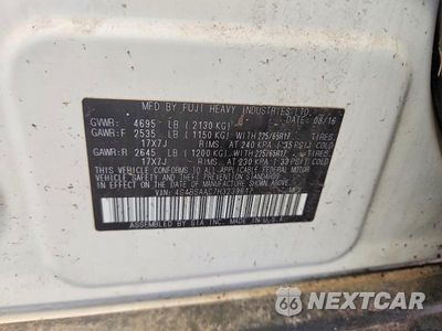 Zdjęcie 13 z 13 samochodu: 2017 SUBARU OUTBACK 2.5I VIN:4S4BSAAC7H3239617 - miniatura